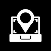 Scanning Location Vector Icon Design