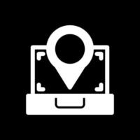 Scanning Location Vector Icon Design