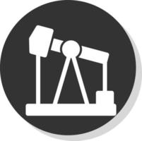 Oil Pump Vector Icon Design