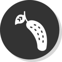 Cucumber Vector Icon Design