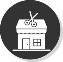 Barber Shop Vector Icon Design