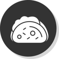 Tacos Vector Icon Design