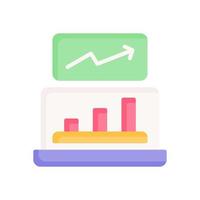 data analytic icon for your website design, logo, app, UI. vector