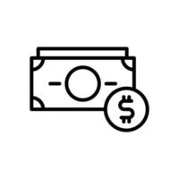 dinero icono para tu sitio web diseño, logo, aplicación, ui vector