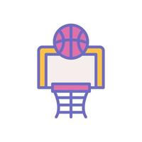 baloncesto icono para tu sitio web diseño, logo, aplicación, ui vector