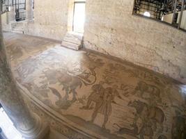 Ancient Roman mosaic of Villa del Casale, Sicily photo