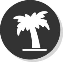 Dubai Tree Vector Icon Design