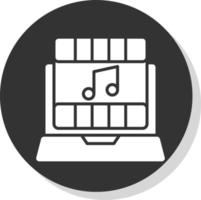 Soundtrack Vector Icon Design