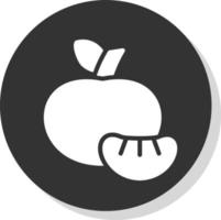 Tangerine Vector Icon Design