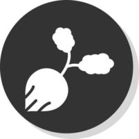 Radish Vector Icon Design