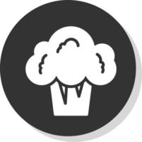 Broccoli Vector Icon Design