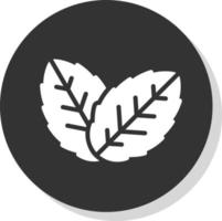 Herb Leaf Vector Icon Design