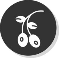 diseño de icono de vector de oliva