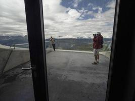 PLAN DE CORONES, ITALY - AUGUST 4 2020 - reinhold messner mountain museum photo