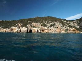 Sea Oxen Grottoes grotta del bue marino Cala Gonone Italy photo