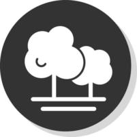 diseño de icono de vector de bosque