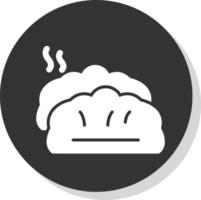 Dumplings Vector Icon Design