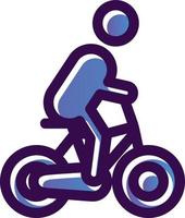 diseño de icono de vector de ciclismo