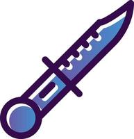 Dagger Vector Icon Design