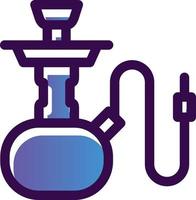 Hookah Vector Icon Design