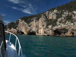 Sea Oxen Grottoes grotta del bue marino Cala Gonone Italy photo