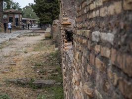 antiguas ruinas arqueológicas de ostia foto