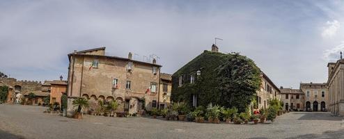 ancient ostia pictoresque medieval village photo