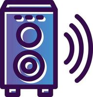 Speaker Vector Icon Design