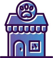 Pet Shop Vector Icon Design