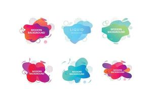 Modern Background Design, Vector Background Gradient, Brochure Template, Sticker, Banner