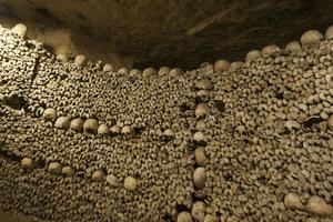 Paris Catacombs Skulls and bones photo