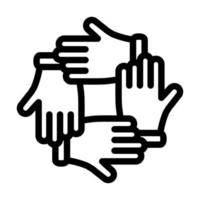 Partnership Icon Design vector
