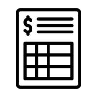 Statement Icon Design vector