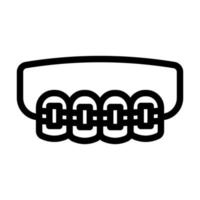 Brackets Icon Design vector