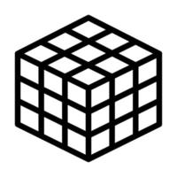 Rubik Icon Design vector