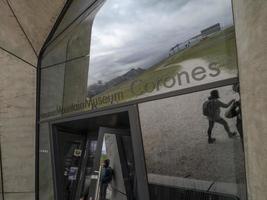 PLAN DE CORONES, ITALY - AUGUST 4 2020 - reinhold messner mountain museum photo