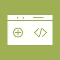 Unique Clean Code Vector Icon