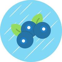 Blueberry Vector Icon Design