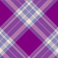 Plaid pattern vector. Check fabric texture. Seamless textile design for clothes, paper print. vector