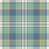 Plaid check pattern. Seamless fabric texture. Tartan textile print. vector