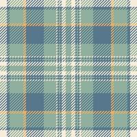 Plaid check pattern. Seamless fabric texture. Tartan textile print. vector