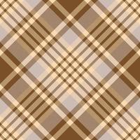 Plaid pattern vector. Check fabric texture. Seamless textile design for clothes, paper print. vector