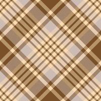 Plaid pattern vector. Check fabric texture. Seamless textile design for clothes, paper print. vector