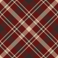 Plaid pattern vector. Check fabric texture. Seamless textile design for clothes, paper print. vector