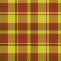 Seamless textile check. Pattern plaid background. Texture fabric vector tartan.