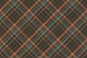 Seamless pattern of scottish tartan plaid. Repeatable background with check fabric texture. Vector backdrop striped textile print.