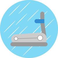 Treadmill Vector Icon Design