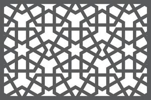Jali Design for Graphic and Plywood, Partition, Cnc Router Design Foamsheet, Acrylic and CNC Machine Cutting, EPS File. vector
