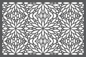 Jali Design for Graphic and Plywood, Partition, Cnc Router Design Foamsheet, Acrylic and CNC Machine Cutting, EPS File. vector