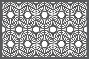 Jali Design for Graphic and Plywood, Partition, Cnc Router Design Foamsheet, Acrylic and CNC Machine Cutting, EPS File. vector